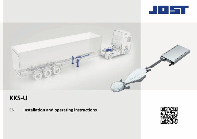 jost KKS-U Installation and operating instructions jost KKS-U Installation and operating instructions