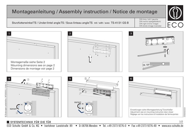 Eco TS-41 Assembly instruction
