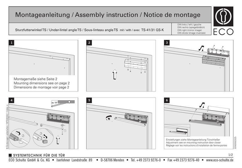 Eco TS-41 Assembly instruction