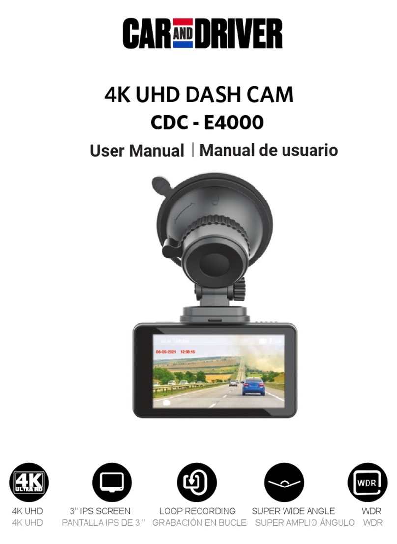 Car and Driver CDC-E4000 User manual