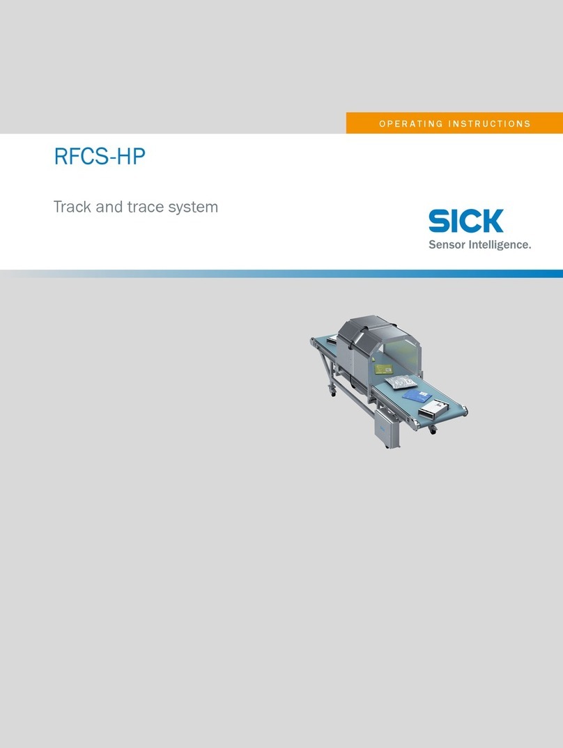 SICK RFCS-HP User manual