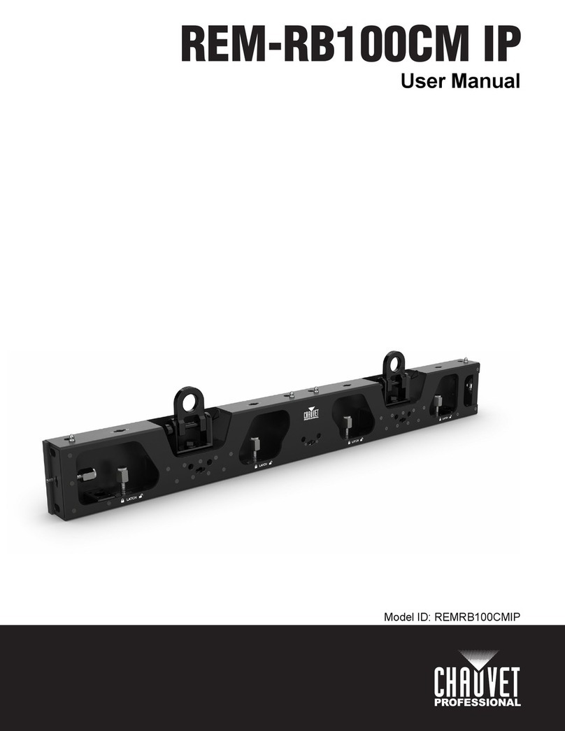 Chauvet Professional REM-RB100CMIP User manual