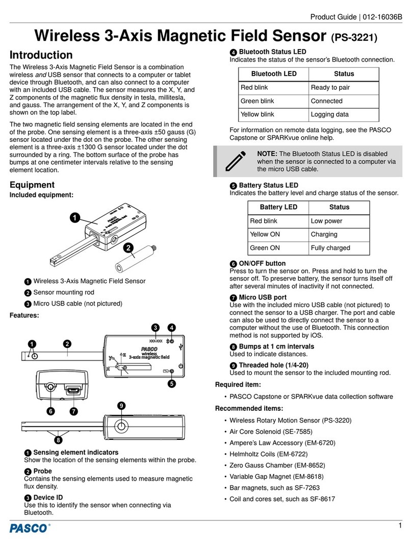 PASCO PS-3221 Product guide