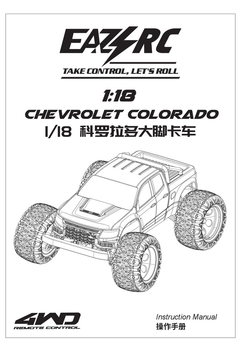 Eazy RC 1:18 Chevrolet Colorado instruction manual