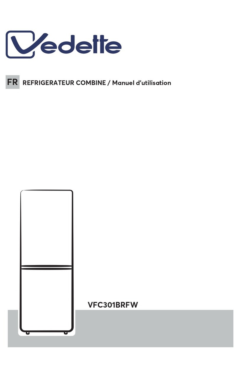 VEDETTE VFC301BRFW manual