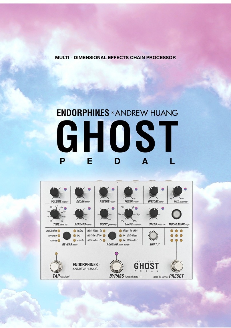 Endorphines GHOST manual