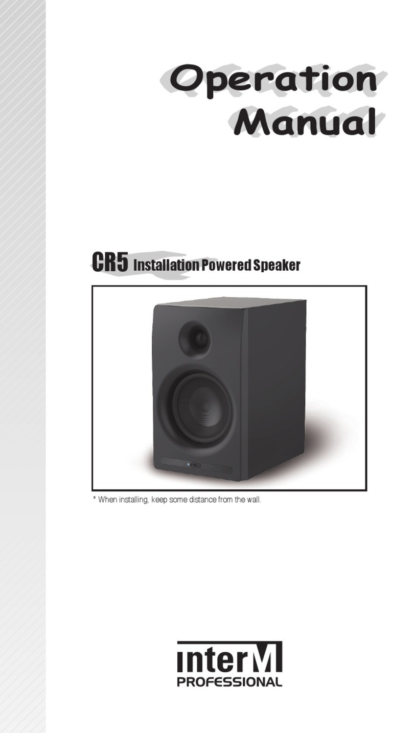 Inter-m CR5 Operation manual