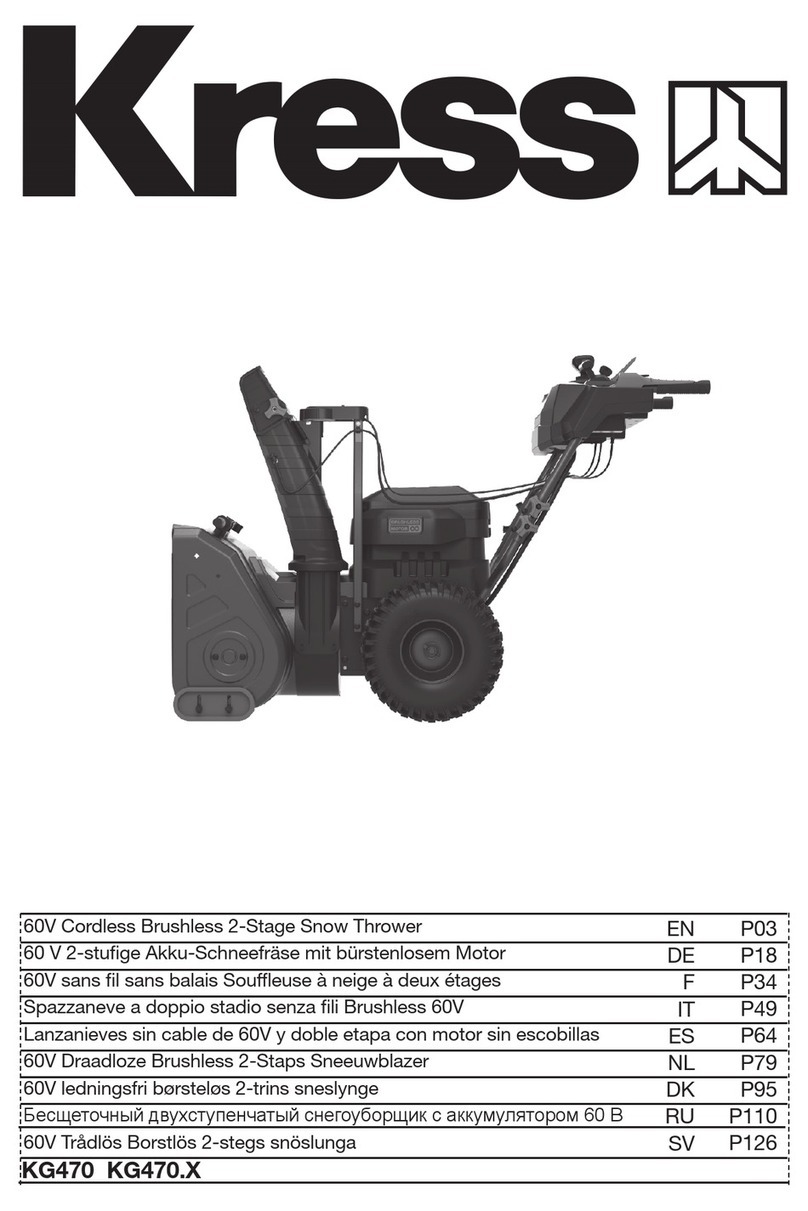 KRESS KG470 Series Original instruction