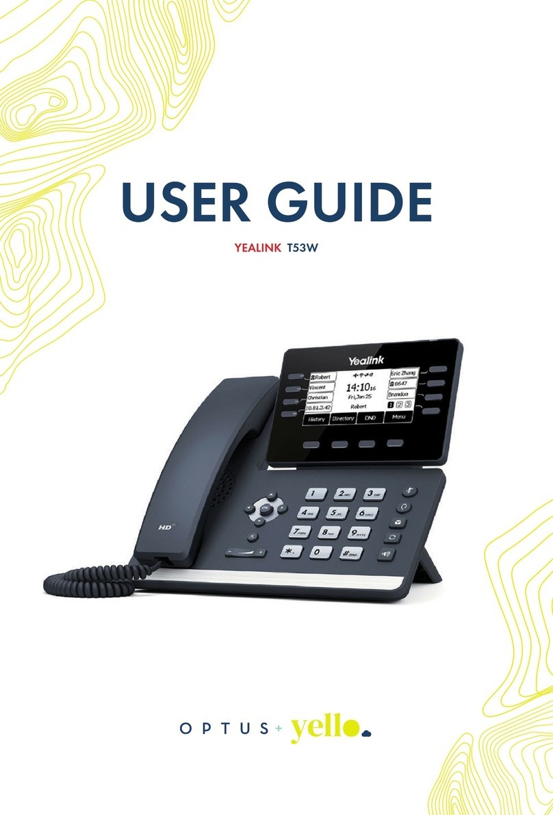 Yealink T53W User manual