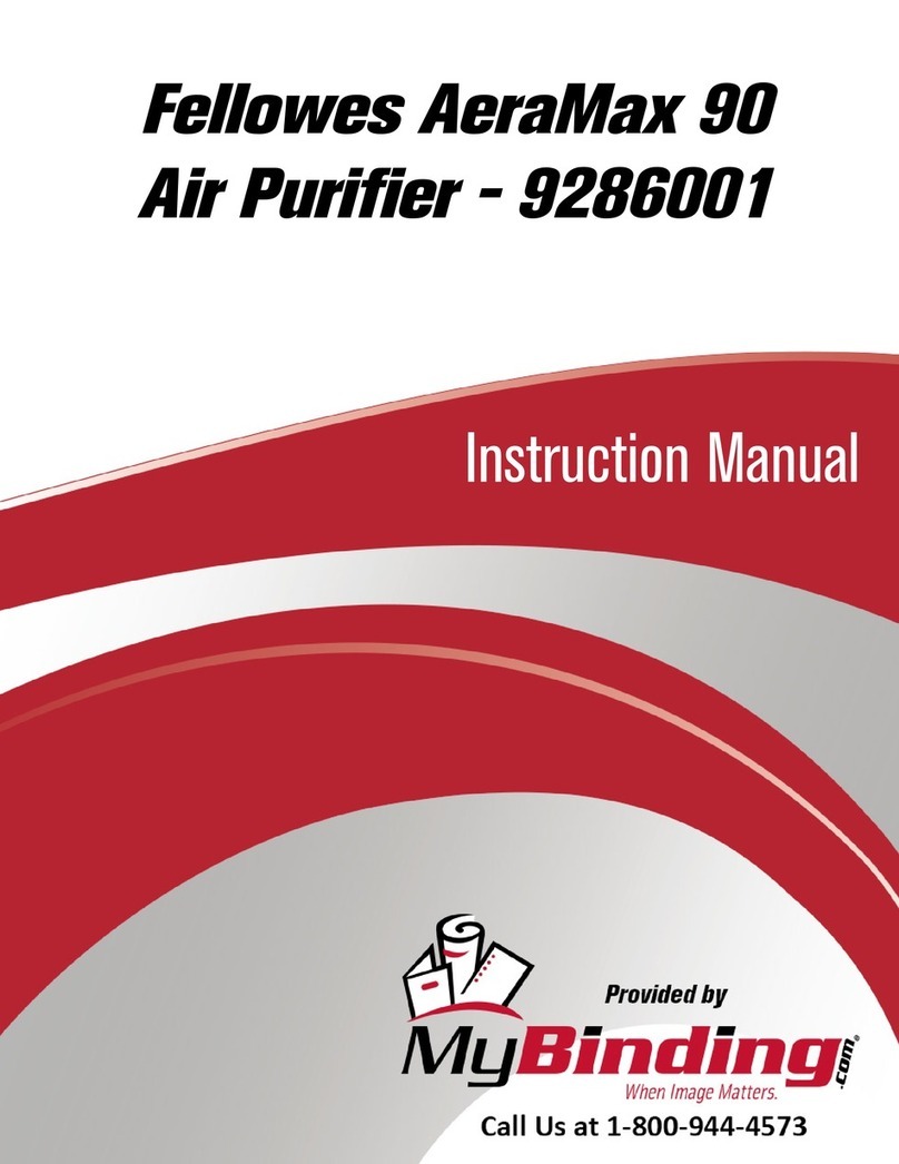 Fellowes 9286001 instruction manual