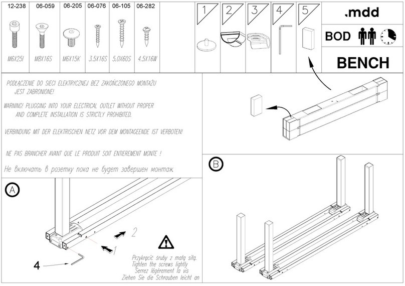 MDD Ogi BOD Series manual