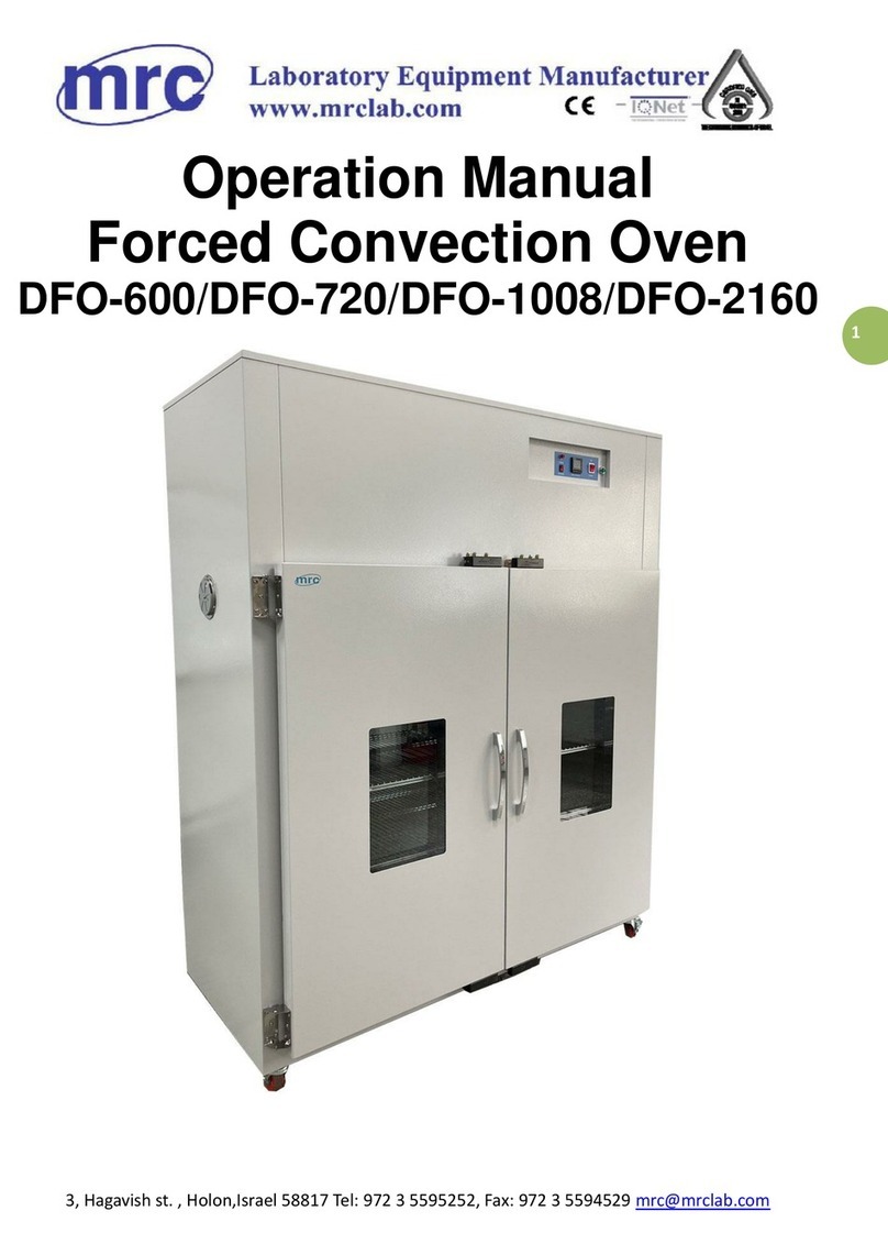 MRC DFO-600 User manual