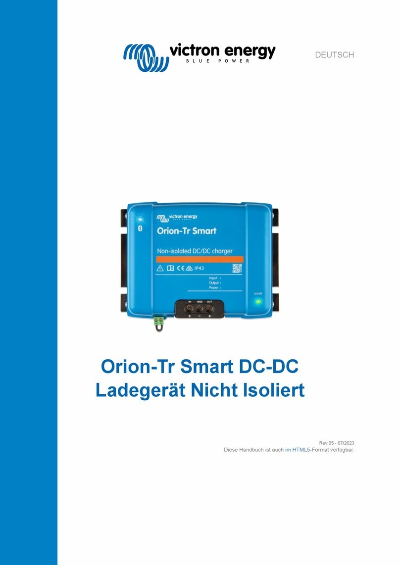 Victron energy Orion-Tr Smart manual