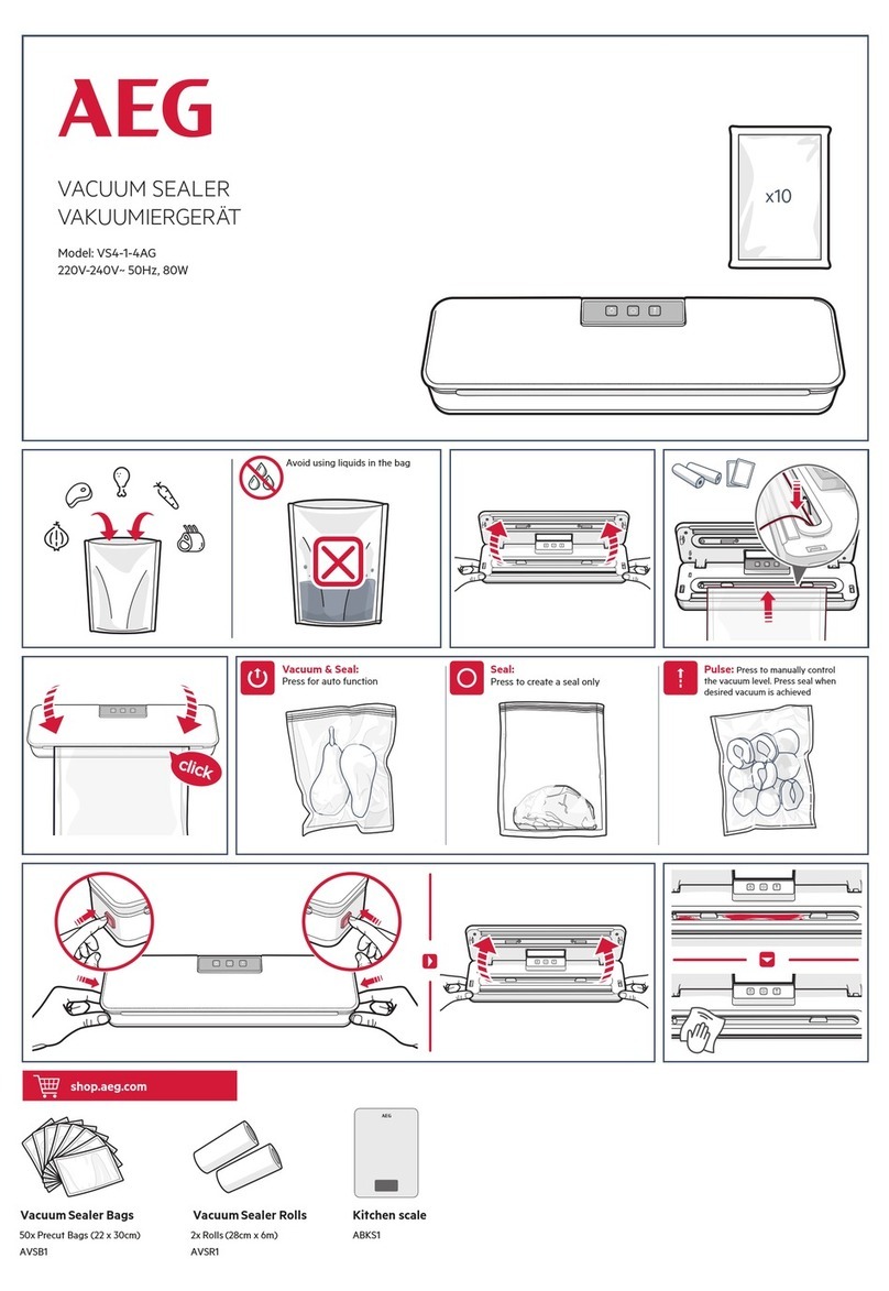 AEG VS4-1-4AG User manual