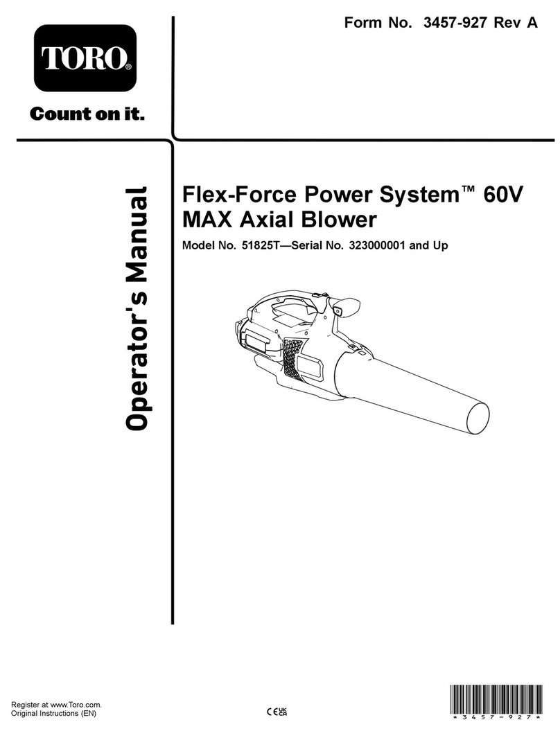Toro Flex-Force Power System 51825T User manual
