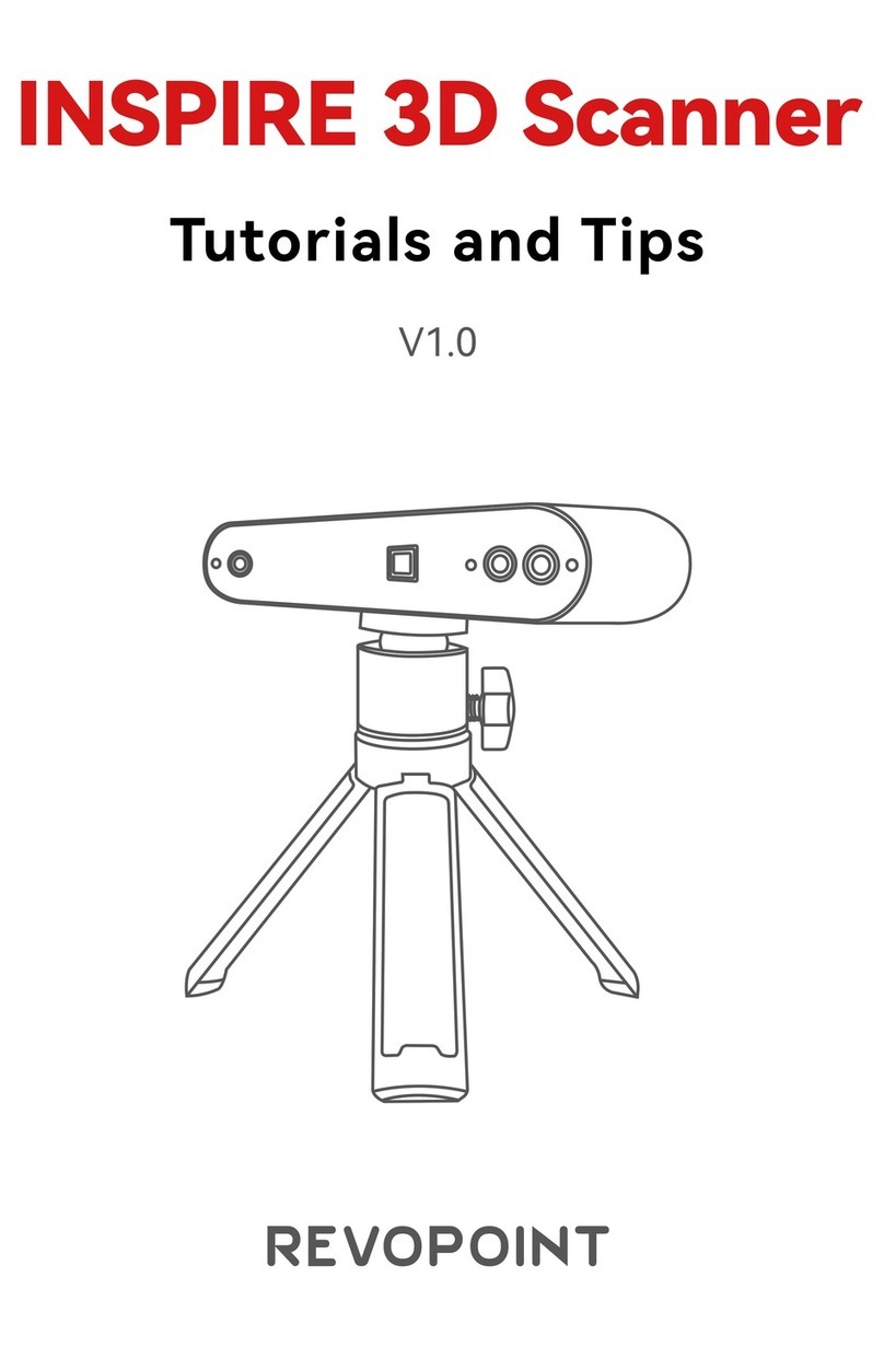 Revopoint INSPIRE manual