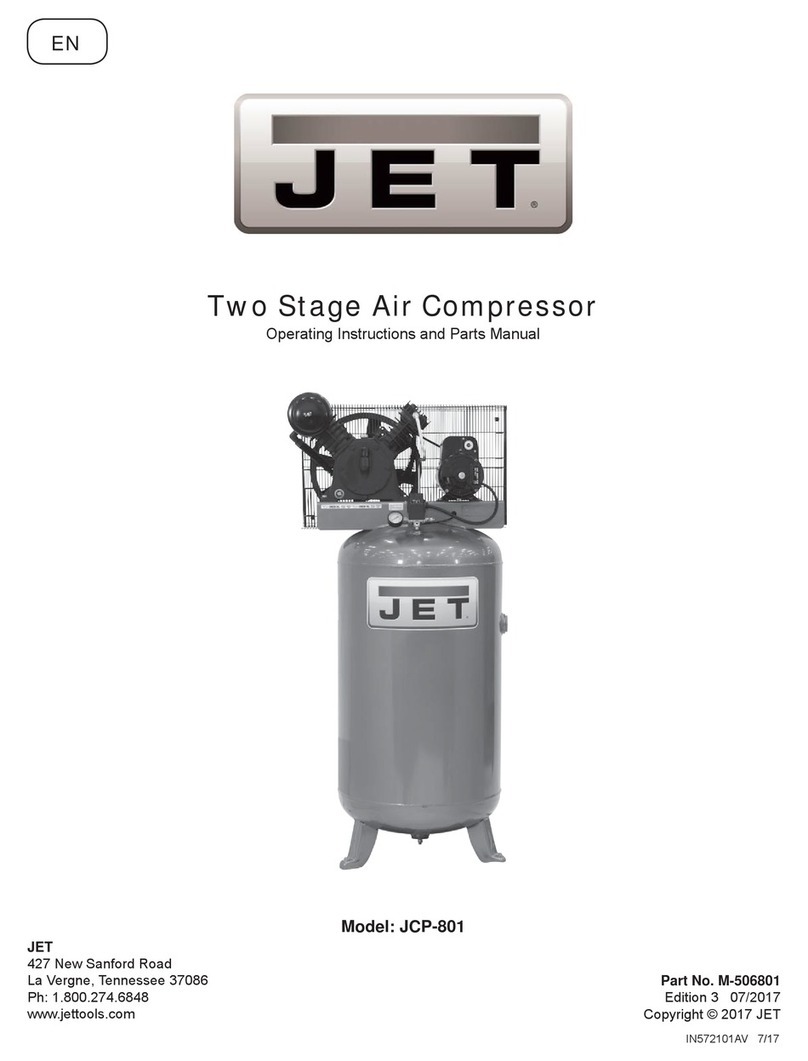 Jet JCP-801 Service manual
