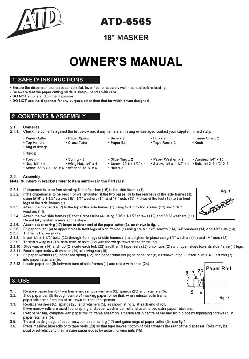 ATD Tools ATD-6565 owner's manual