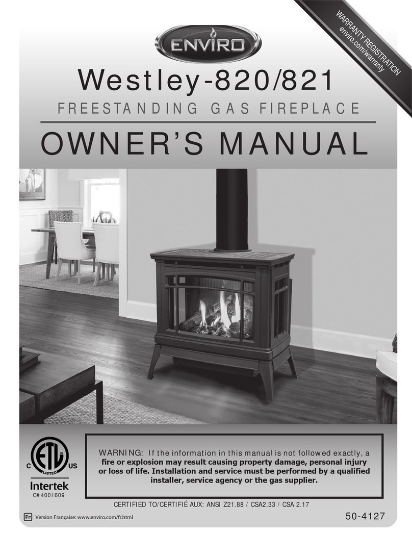 Enviro Westley-820 owner's manual Enviro Westley-820 owner's manual