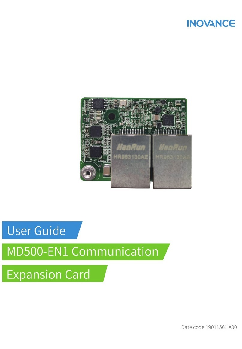 Inovance MD500-EN1 user guide