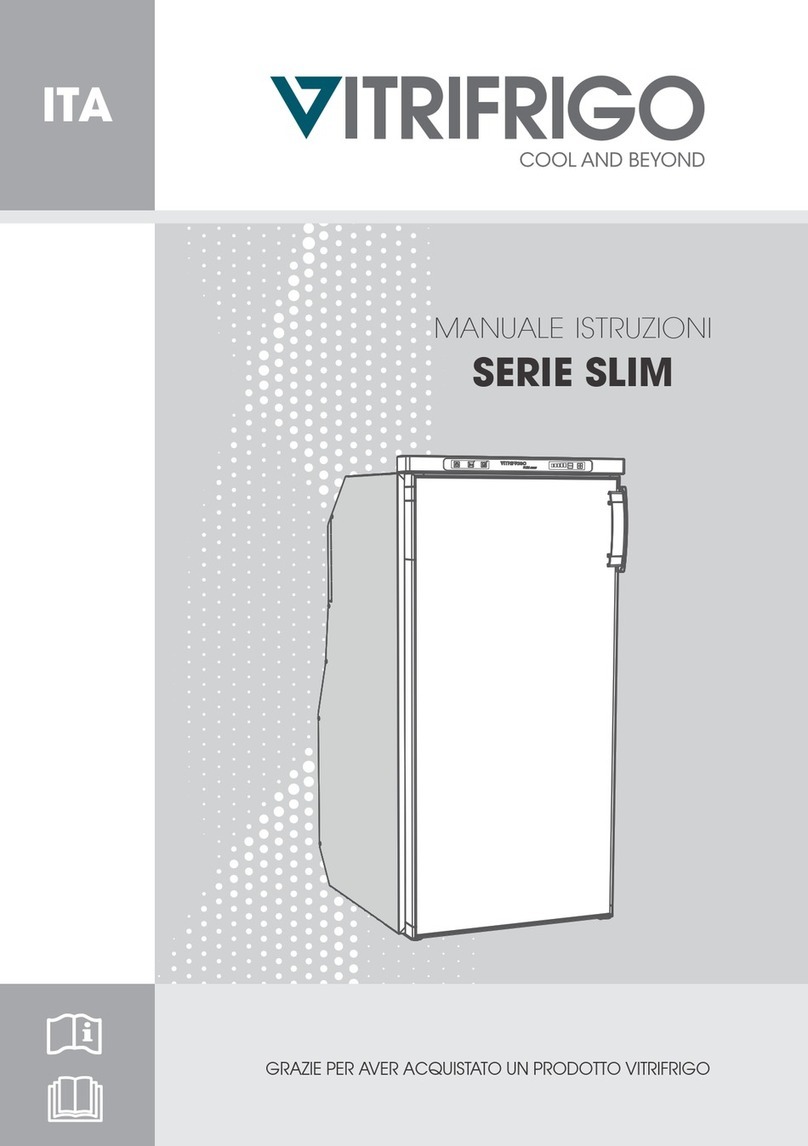 Vitrifrigo SLIM Series instruction manual