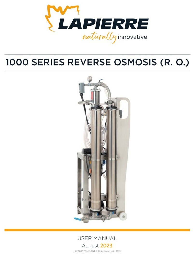 Lapierre 1000 Series user manual