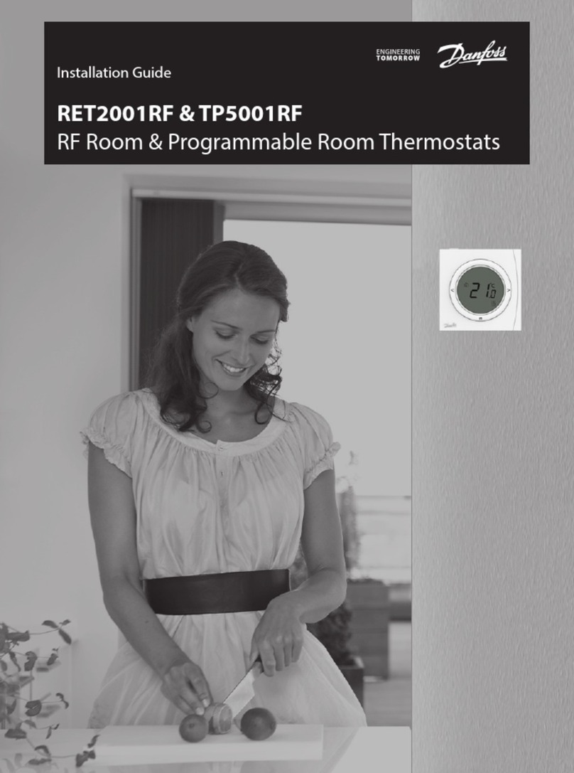 Danfoss TP5001RF User manual