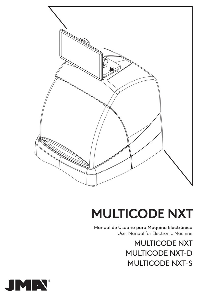 JMA MULTICODE NXT User manual