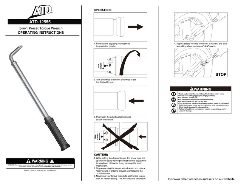 ATD Tools ATD-12555 operating instructions