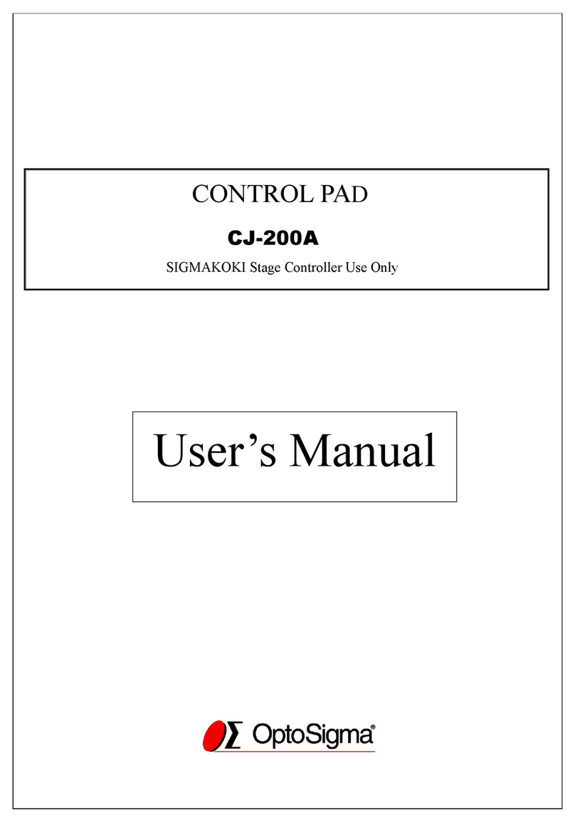 OptoSigma CJ-200A quick start guide