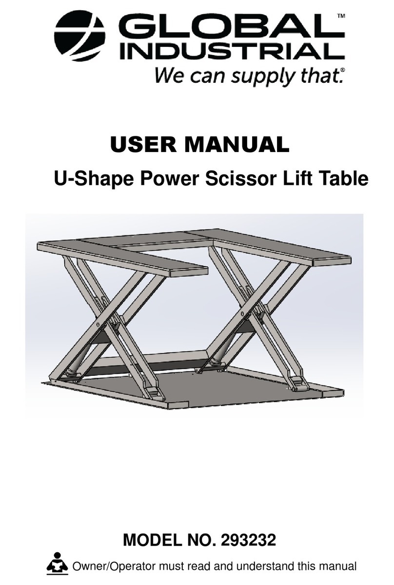 Global Industrial 293232 user manual