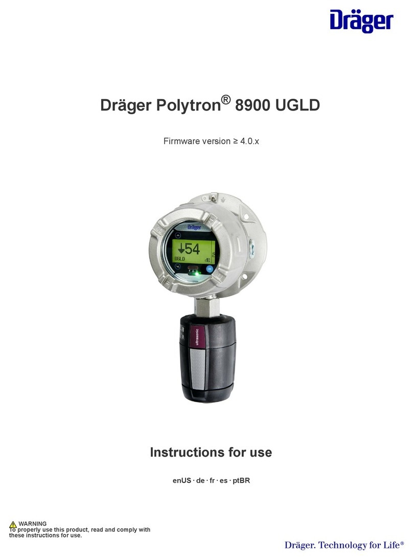 Dräger Polytron 8900 UGLD User manual