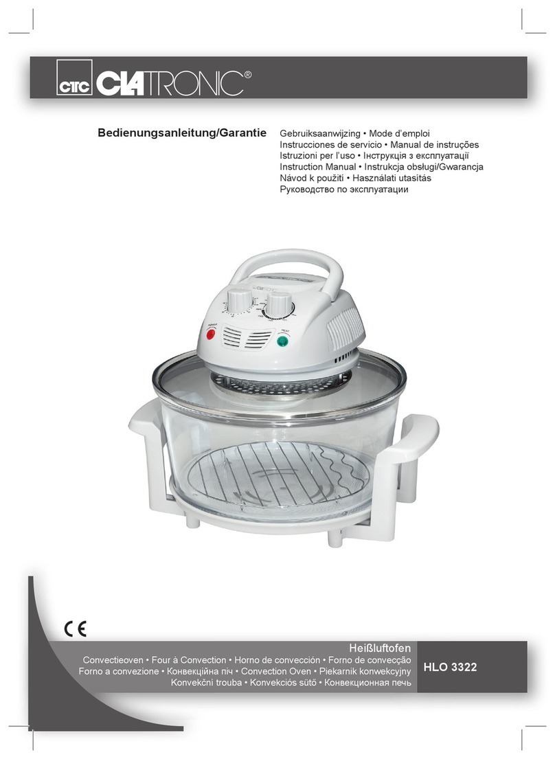 Clatronic HLO 3322 instruction manual