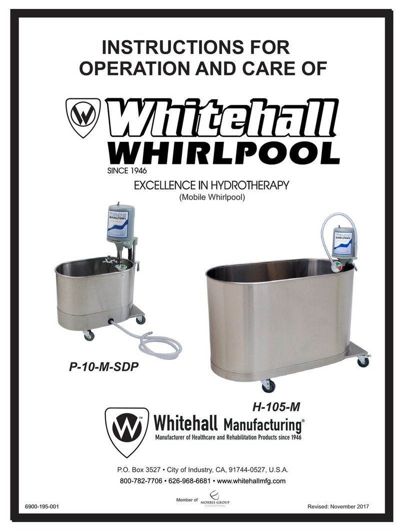 Whitehall P-10-M-SDP Instructions for operation and care