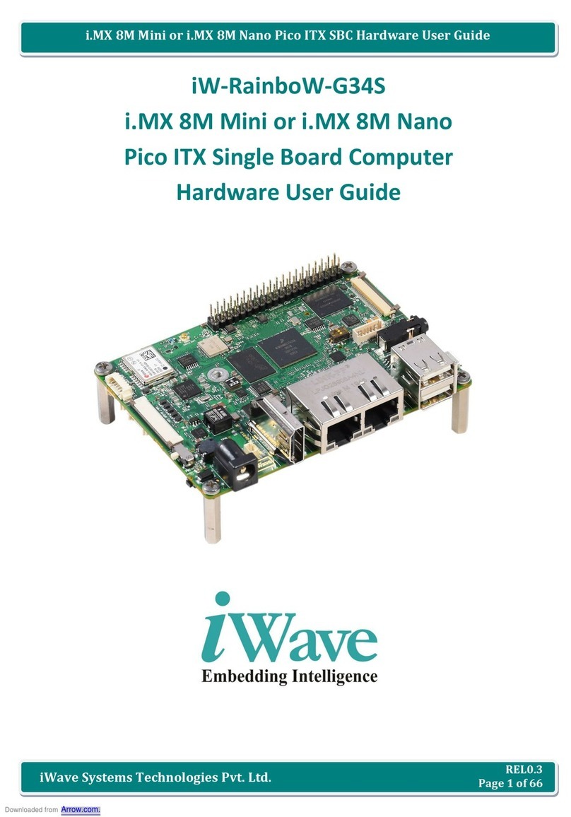 iWave iW-RainboW-G34S Installation manual