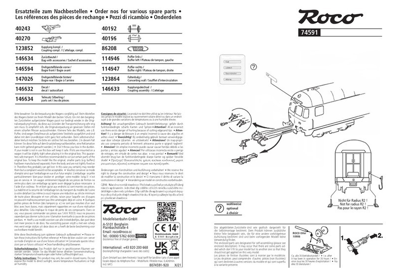 roco 74591 User manual