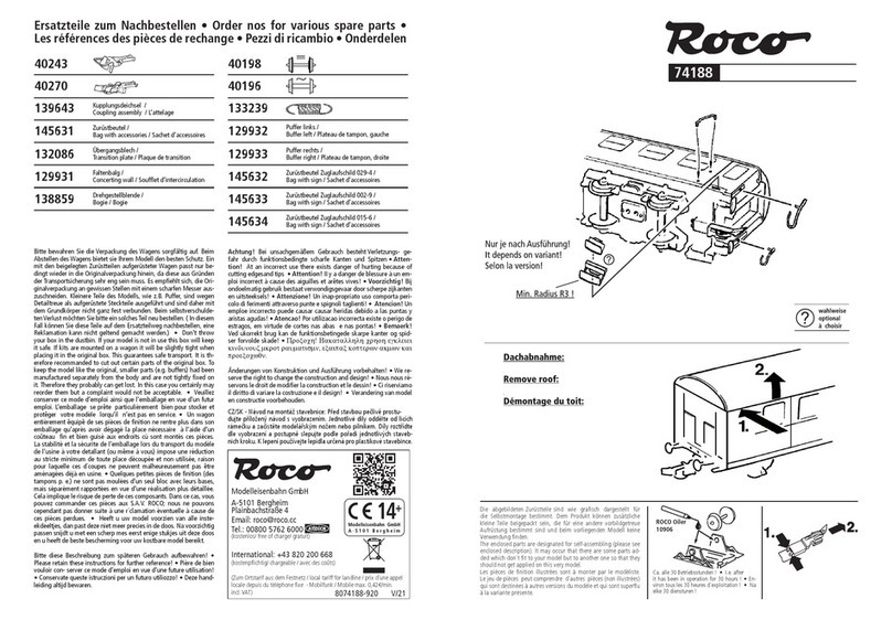roco 74188 User manual