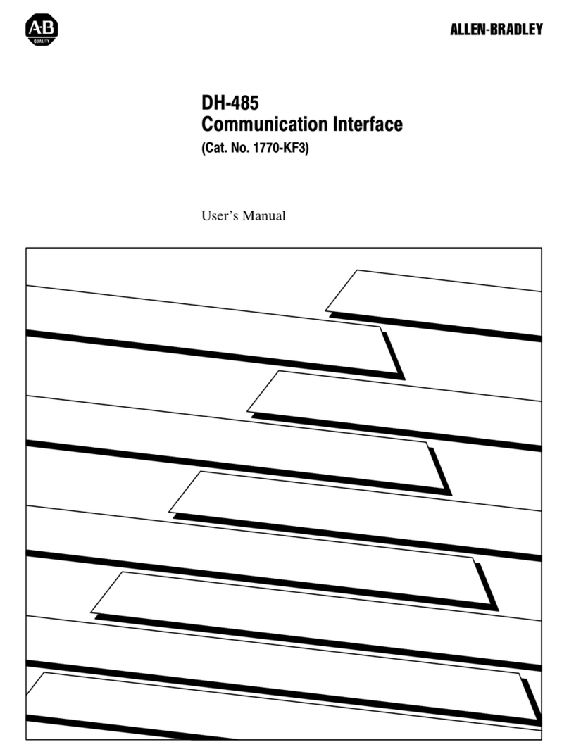 AB Quality Allen-Bradley DH-485 user manual