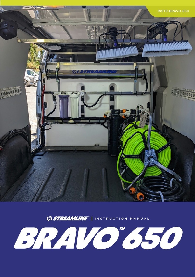 Streamline BRAVO 650 User manual Streamline BRAVO 650 User manual