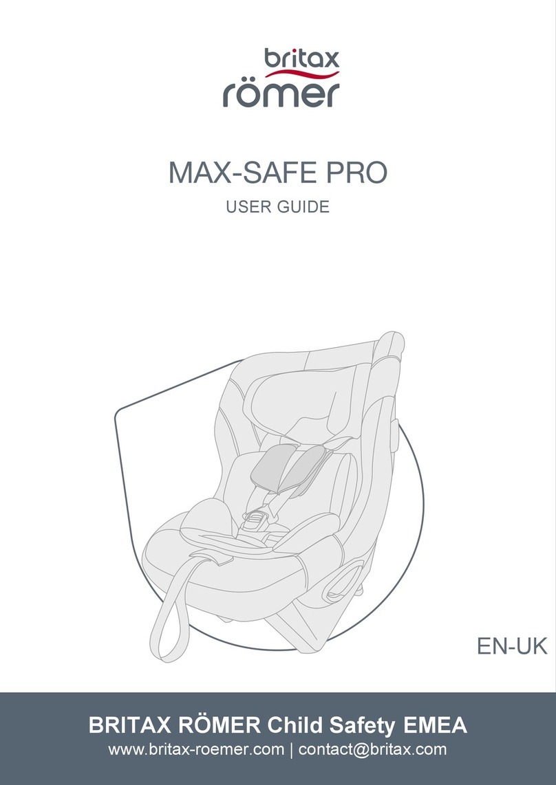 BRITAX RÖMER MAX-SAFE PRO user guide