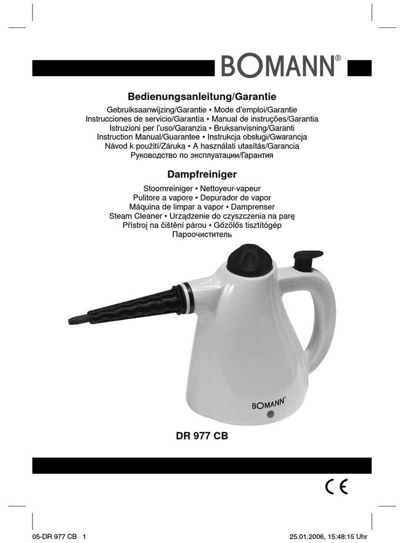 BOMANN DR 977 CB Instruction manual & guarantee