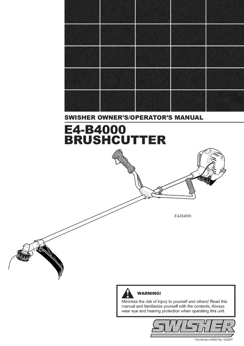 Swisher E4-B4000 Owner's/operator's manual