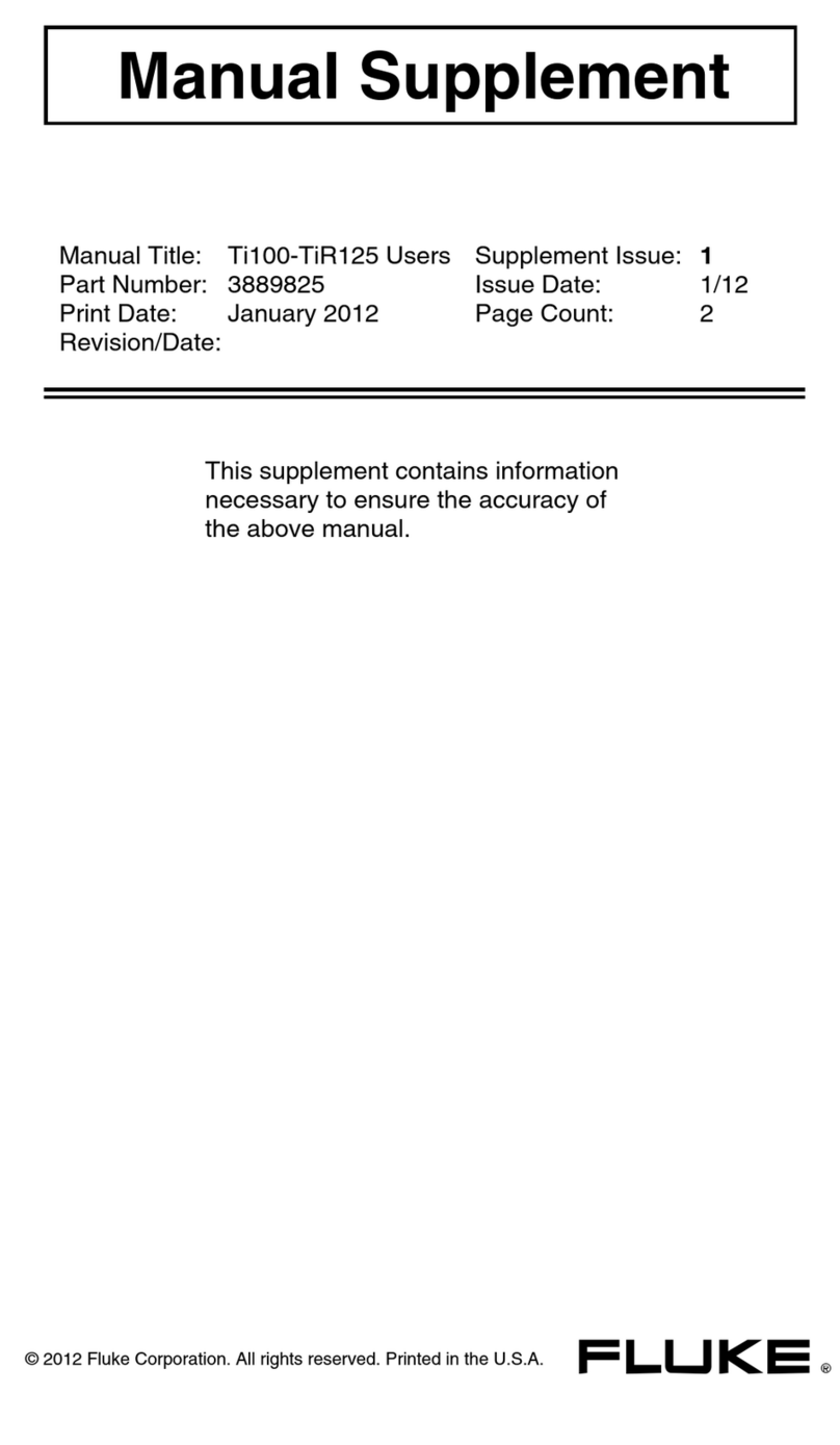 Fluke TiR125 Configuration guide