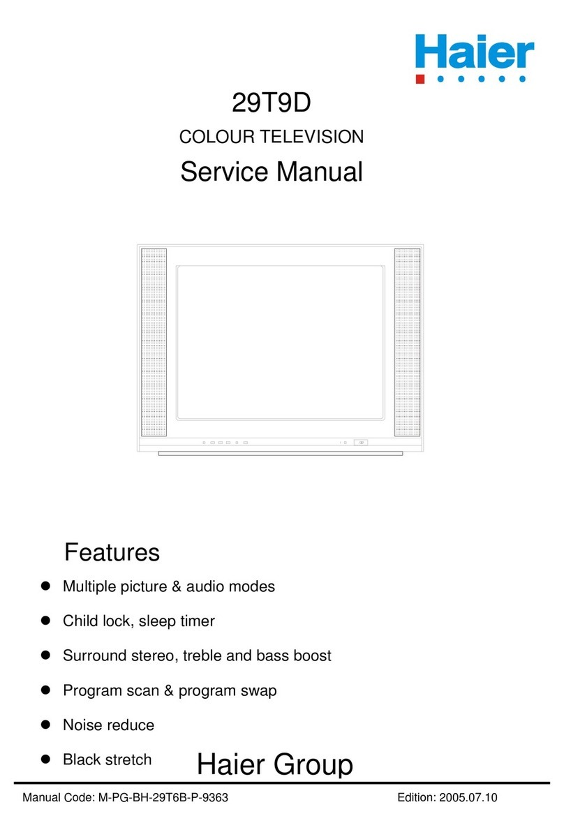 Haier 29T9D User manual