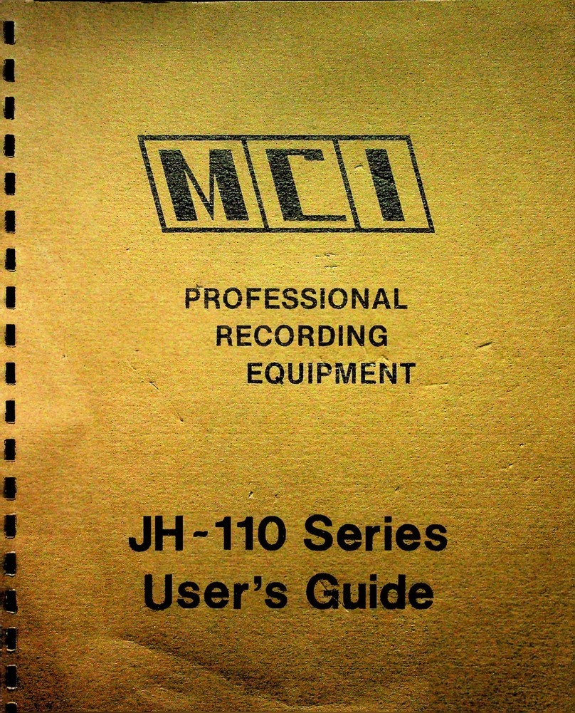 MCi JH-110 Series user guide