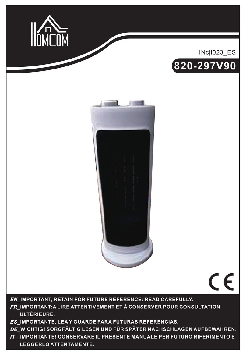 HOMCOM 820-297V90 User manual
