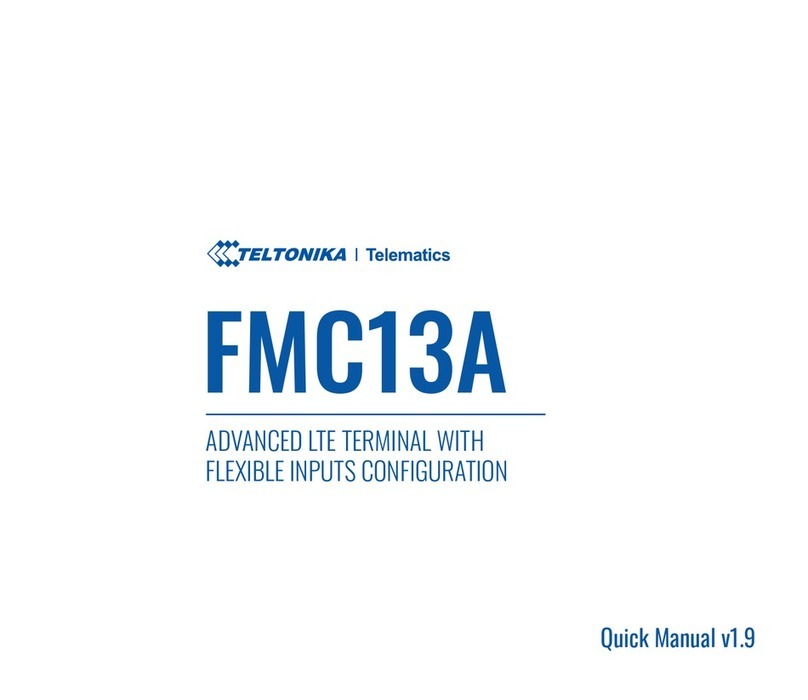 Teltonika A13FMC User manual Teltonika A13FMC User manual