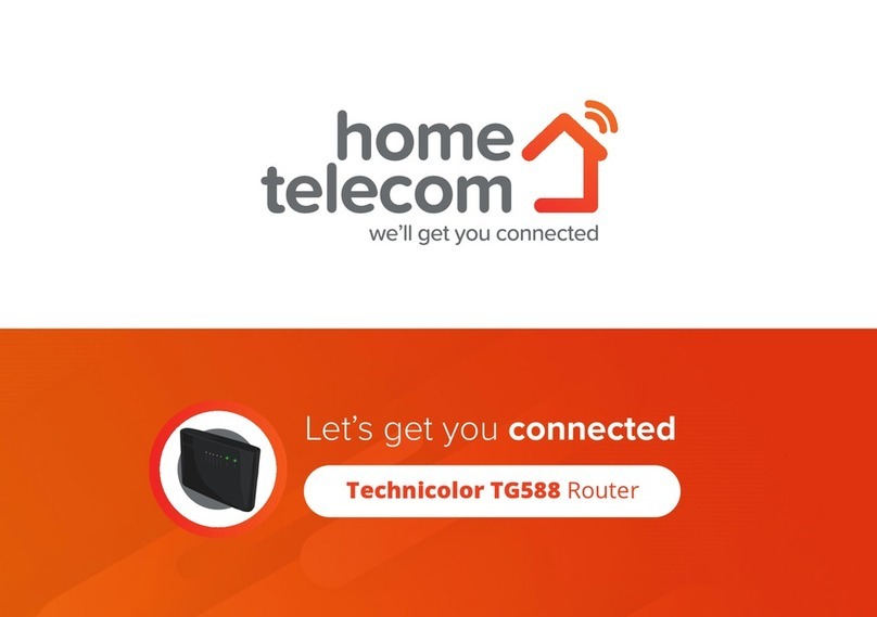 Technicolor TG588 User manual Technicolor TG588 User manual