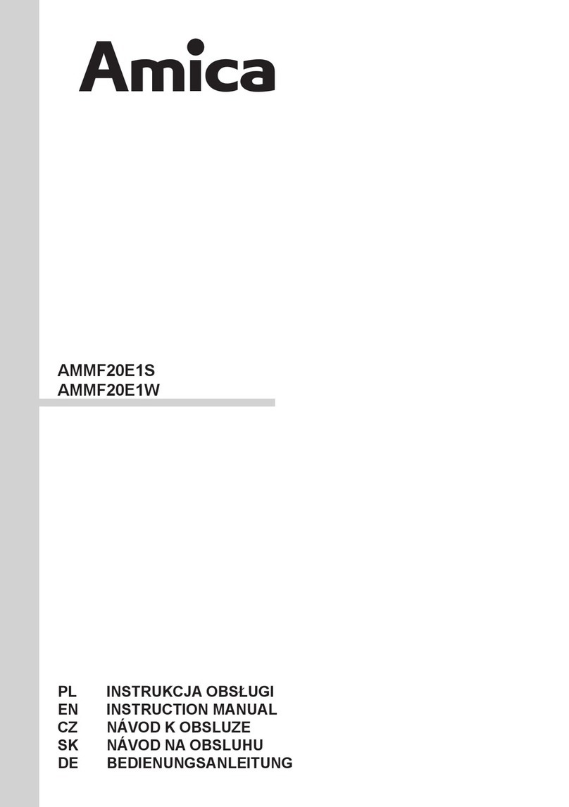 Amica AMMF20E1S User manual Amica AMMF20E1S User manual