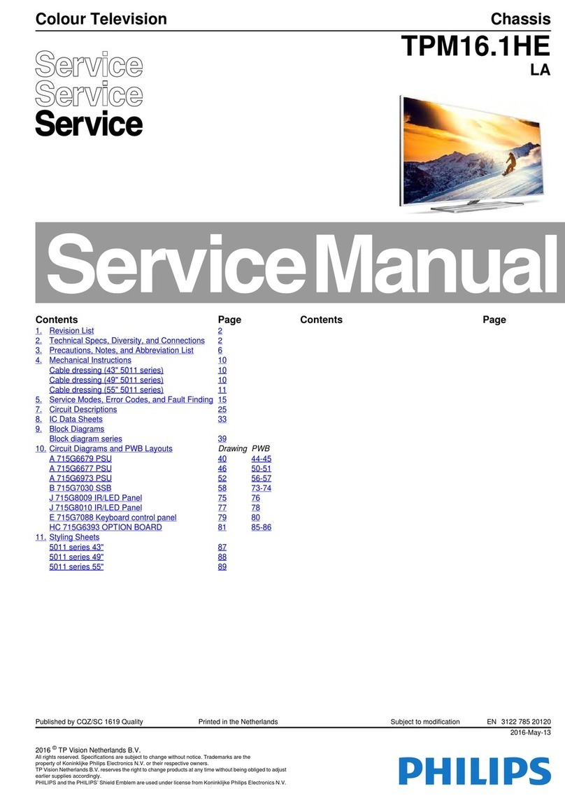Philips 43HFL5011T/12 User manual